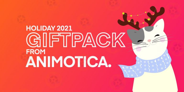 Holiday pack from Animotica - free stickers, songs