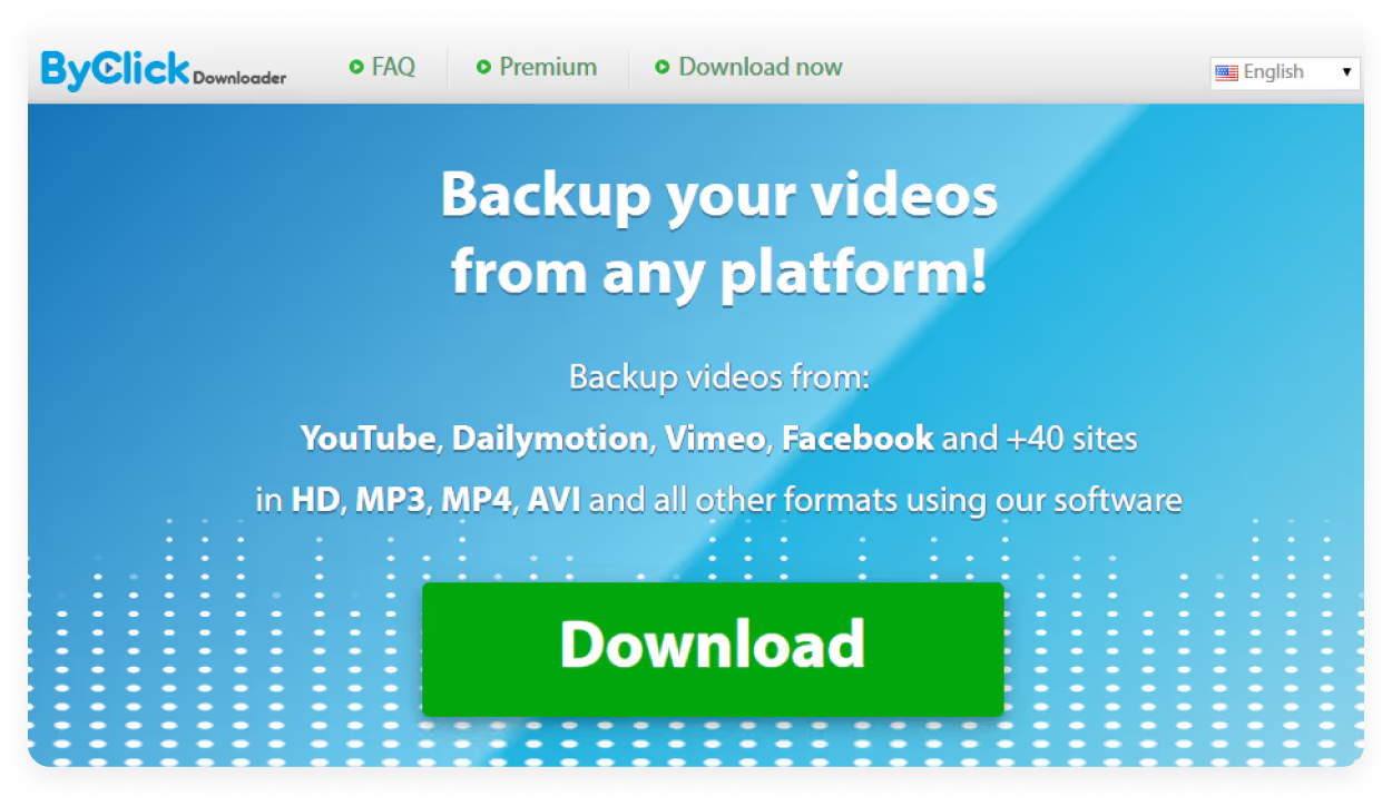 By Click Downloader is one of the best YouTube video downloaders