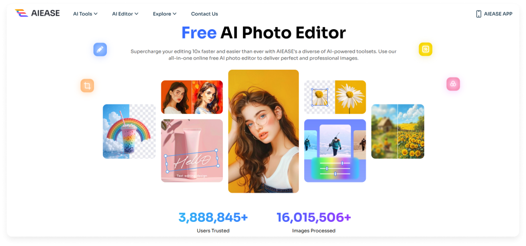 AI Ease is one of the best AI photo editors