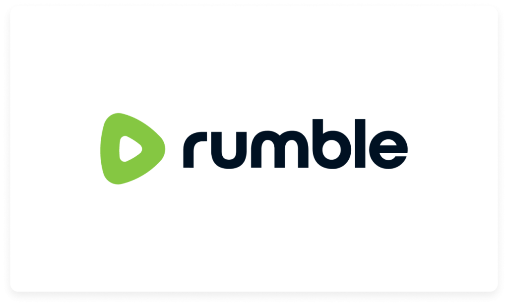 Rumble is one of the best platforms for Video Blogging